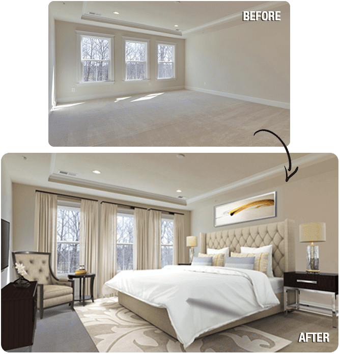 Bedroom Virtual Staging